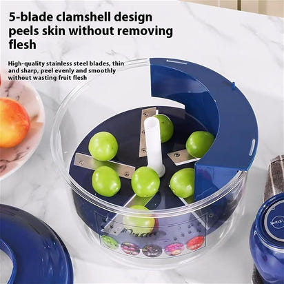 Scullery™ Automatic Peeling Machine – Easy Peel Fruit Tool for Home & Kitchen Use