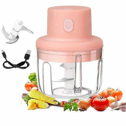 Scullery™Electric Mini Garlic Chopper 250ml Electric Vegetable Chopper